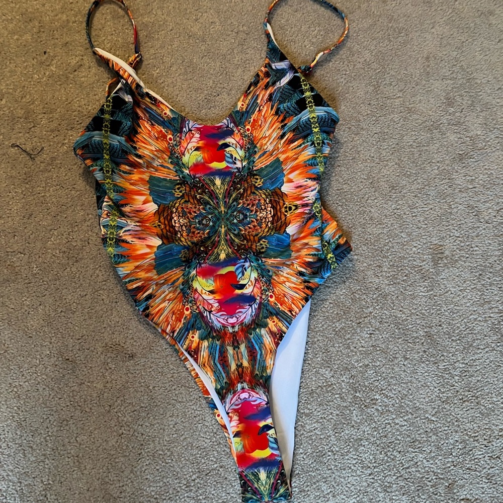 Size Medium Shein One-piece swimwear.